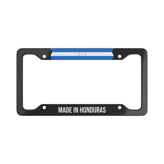 Made in Honduras Premium License Plate Frame