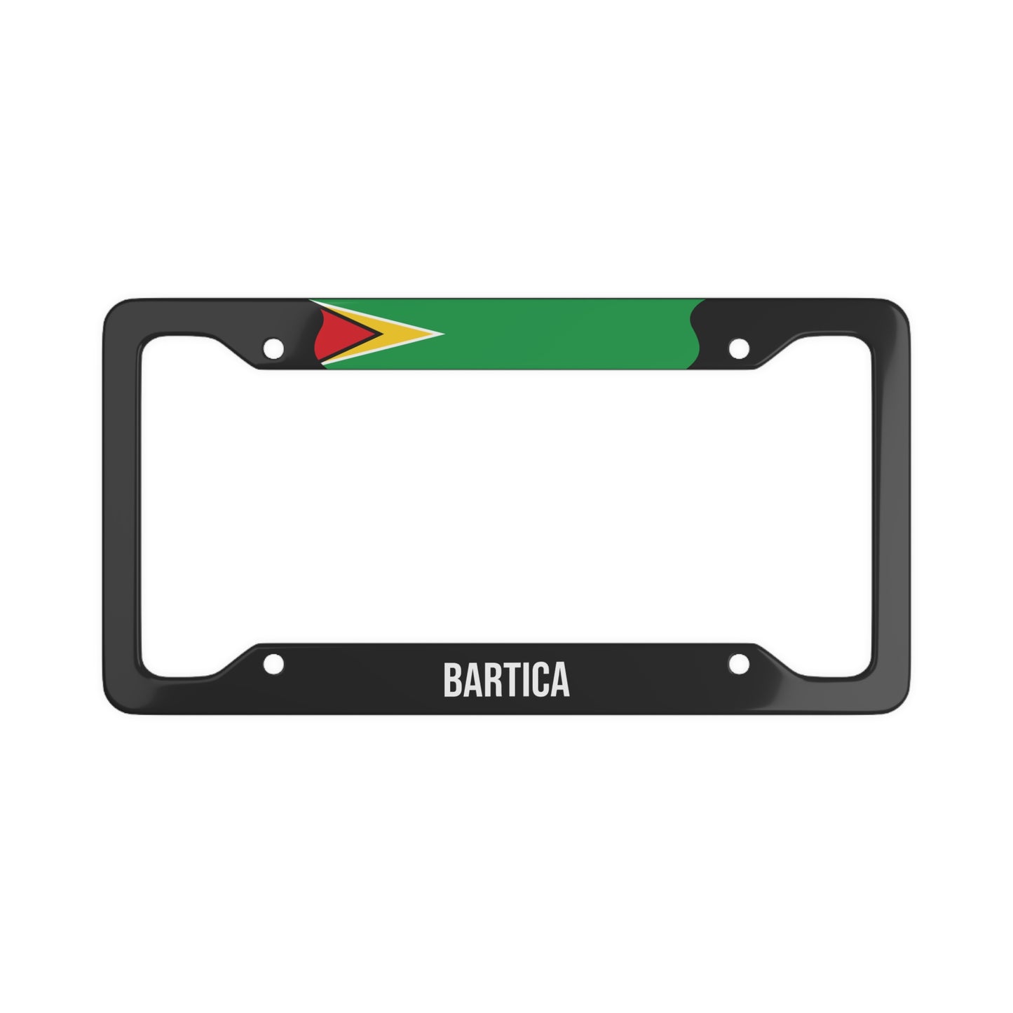 Bartica Guyana Premium License Plate Frame