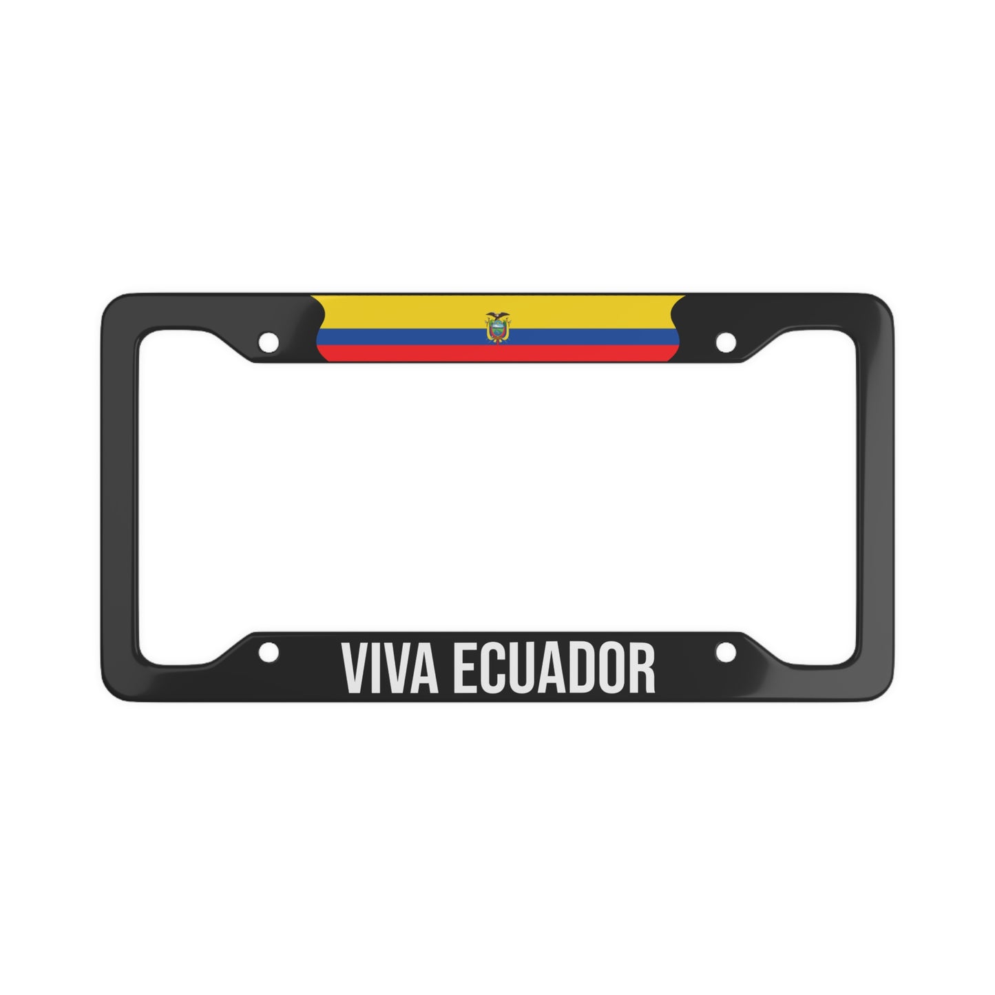 Viva Ecuador Car Plate Frame