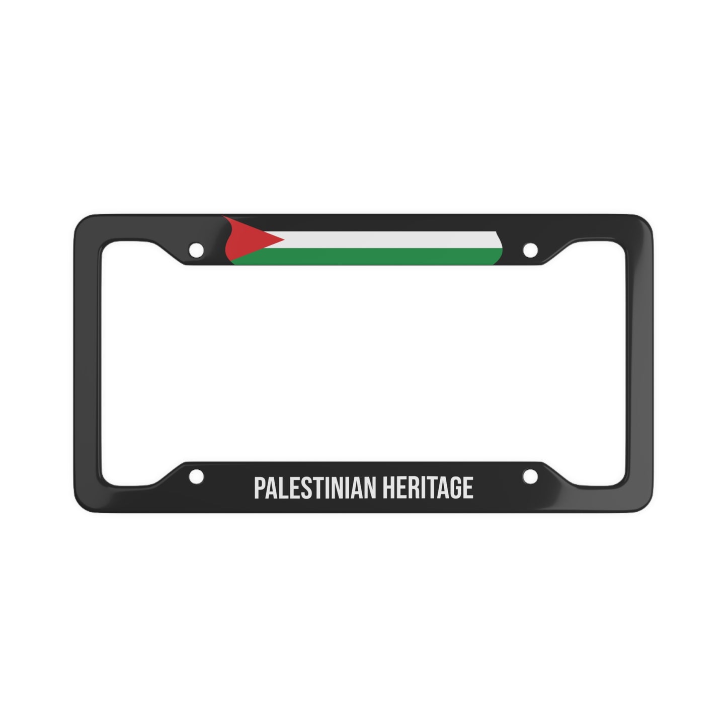 Palestinian Heritage Premium License Plate Frame