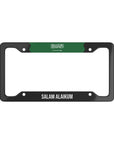 Salam Aleikum Saudi Arabia Premium License Plate Frame