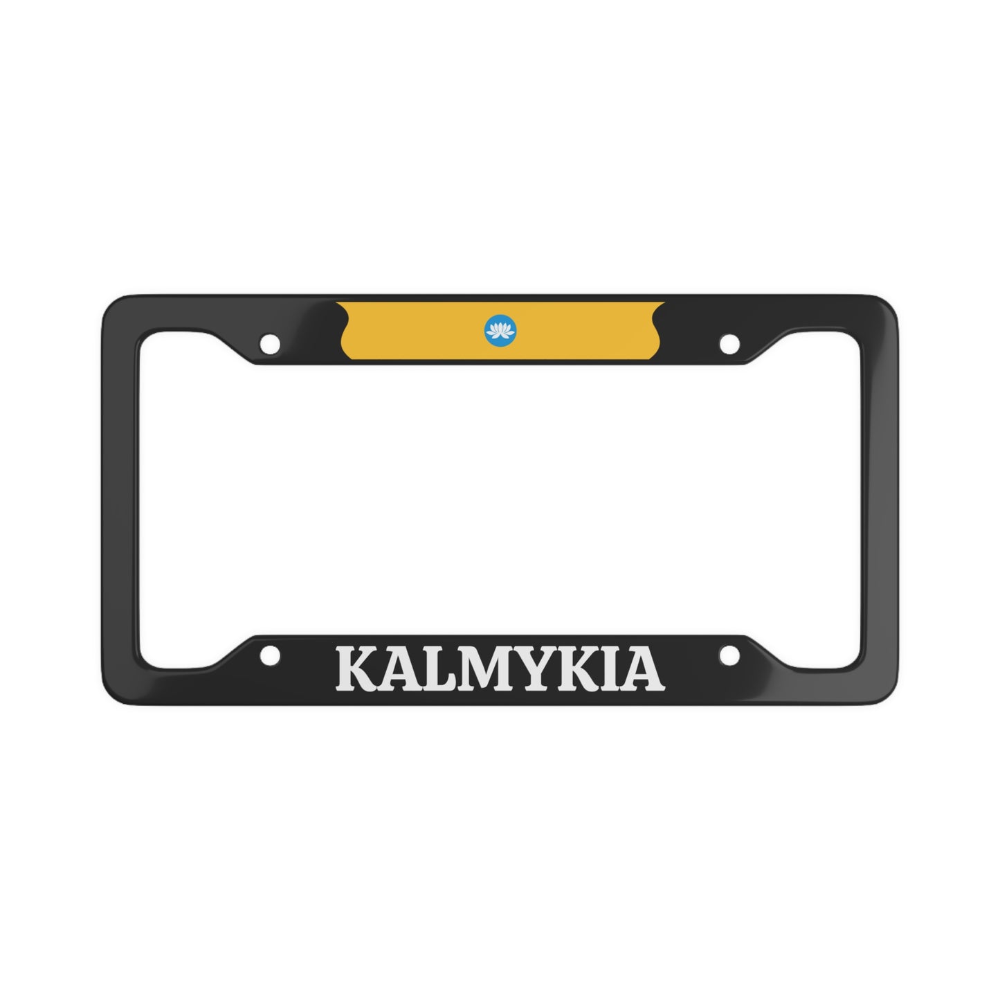 Kalmykia License Plate Frame