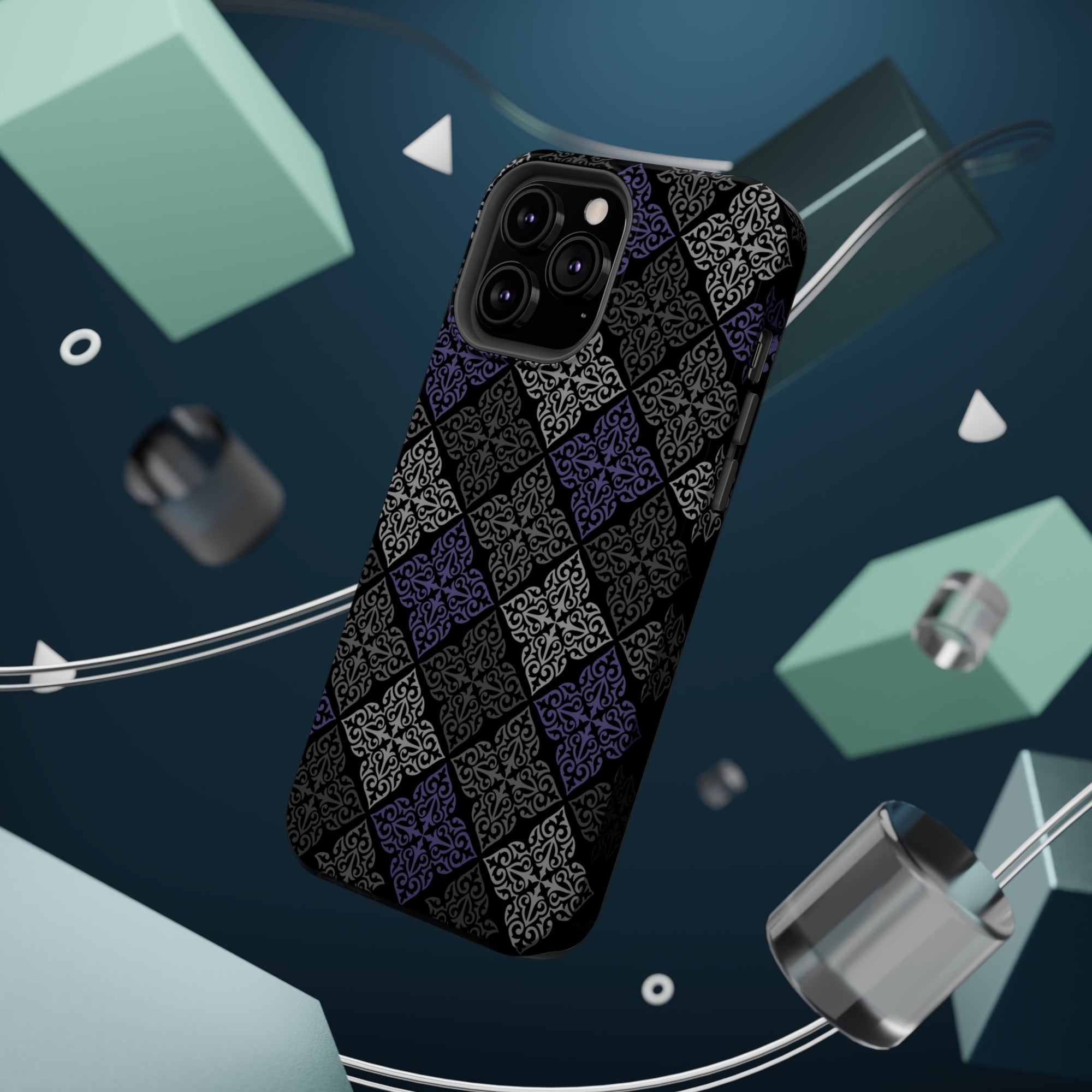 Black KZ Ornament MagSafe Tough Cases