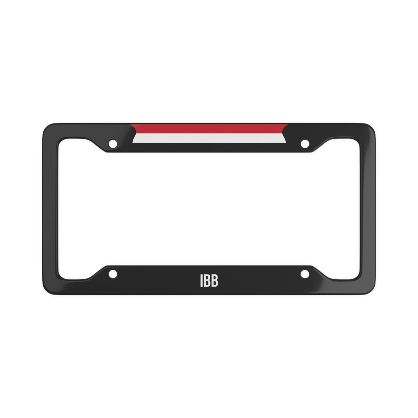 Ibb Yemen Premium License Plate Frame