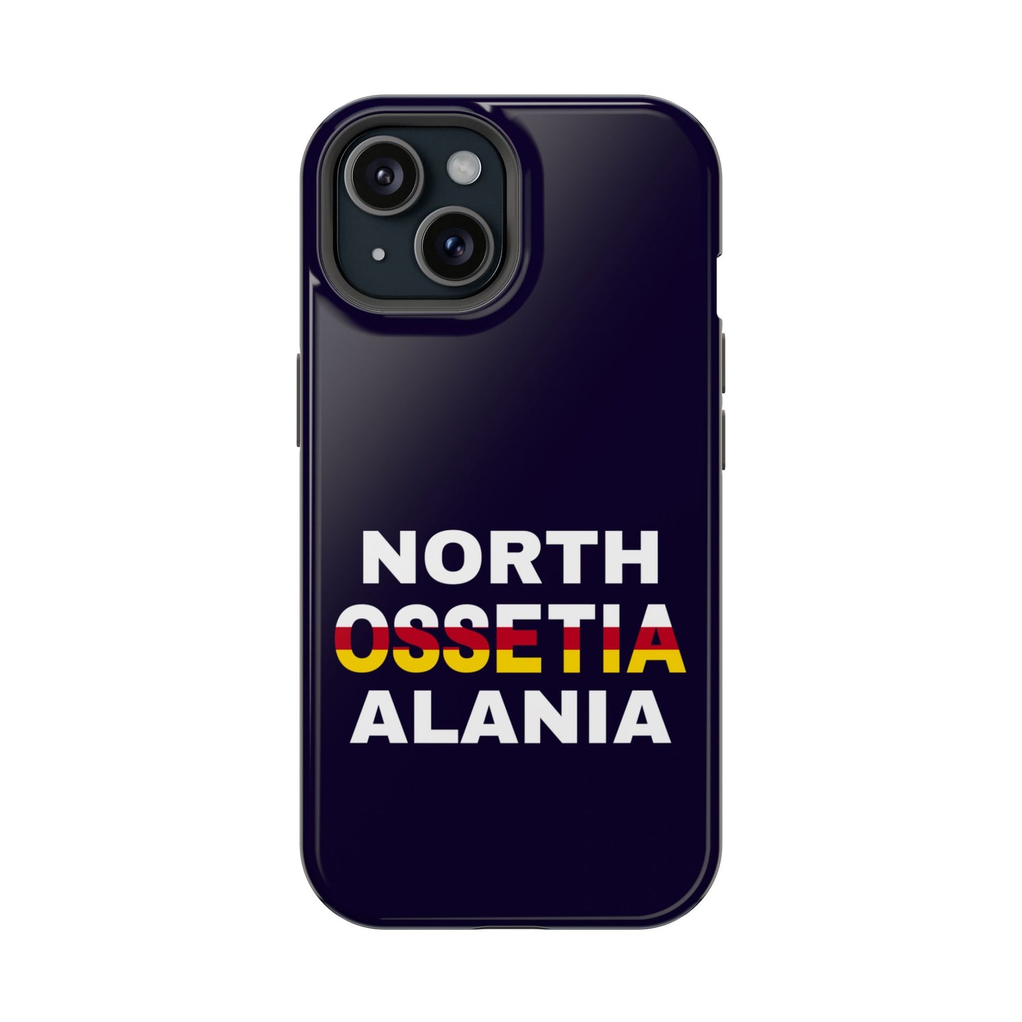 North Ossetia Alania Deep Blue MagSafe Tough Case