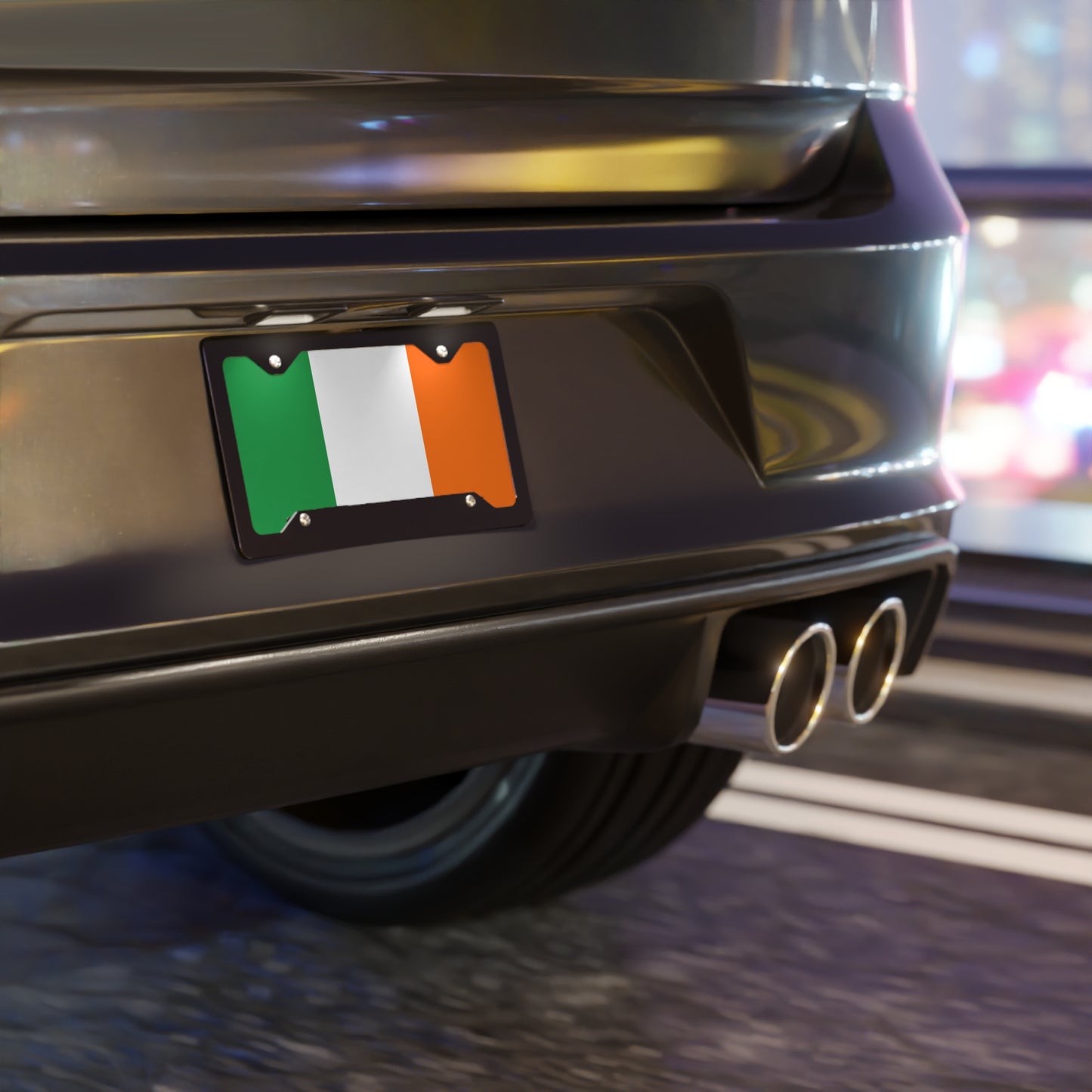 Ireland Flag Vanity Plate