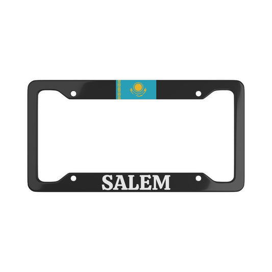 SALEM with flag License Plate Frame