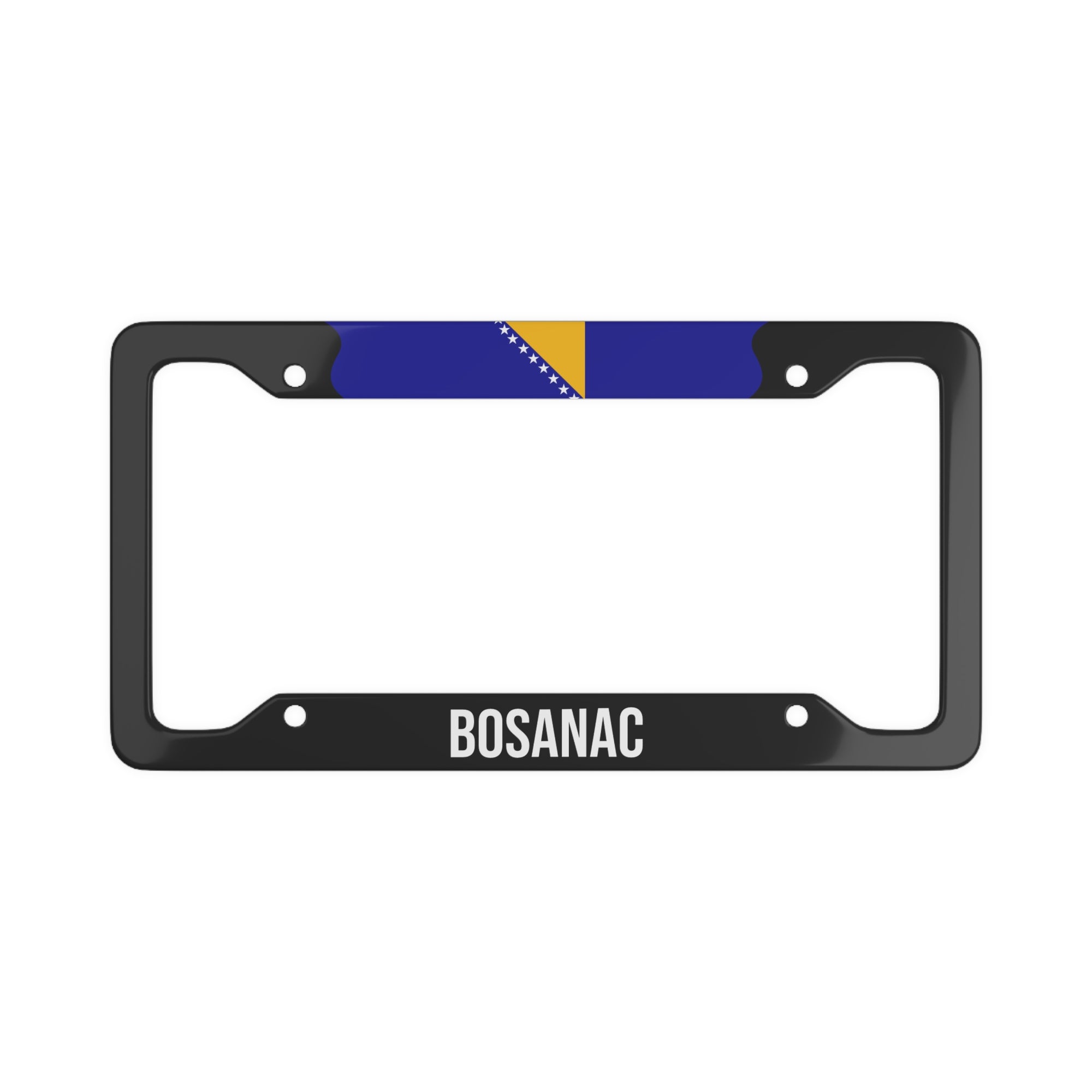 Bosanac, Bosnia Flag Car Frame