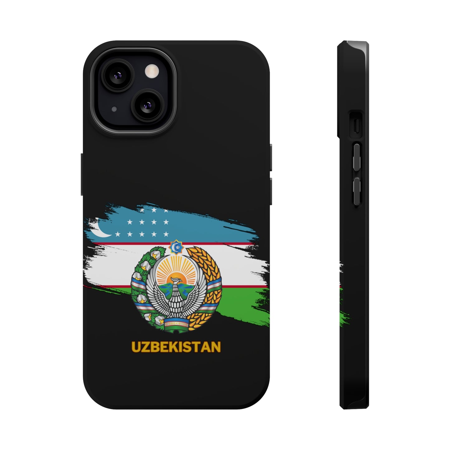 Uzbekistan Flag MagSafe Tough Cases