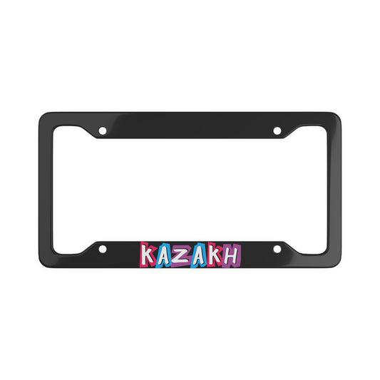 Kazakh License Plate Frame