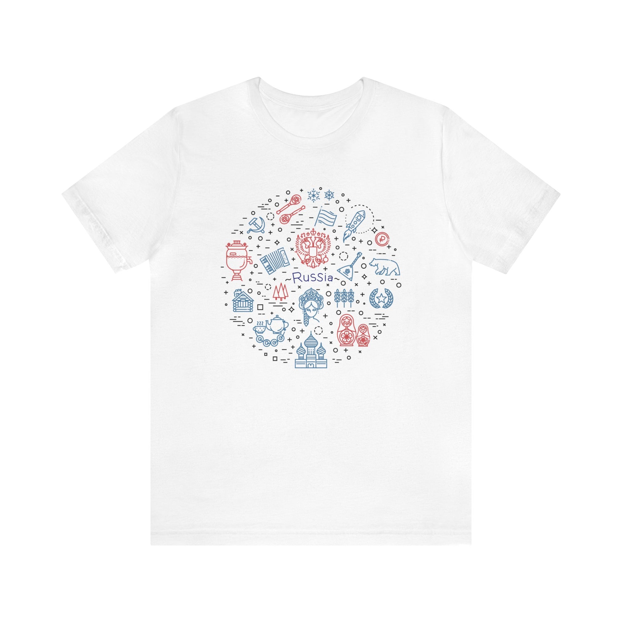 Russia Minimalist Culture T-Shirt