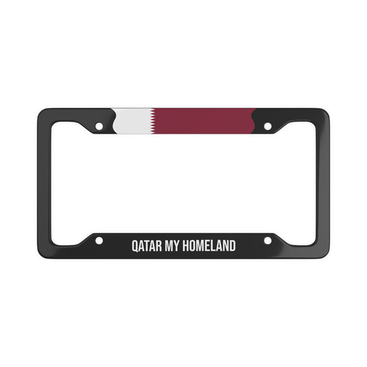 Qatar my homeland Premium License Plate Frame