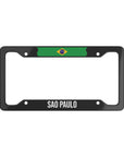 Sao Paulo, Brazil Car License Plate Frame