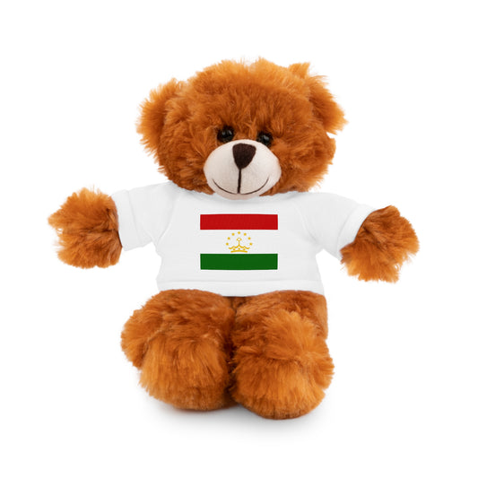 Tajikistan Flag Stuffed Animals with Tee