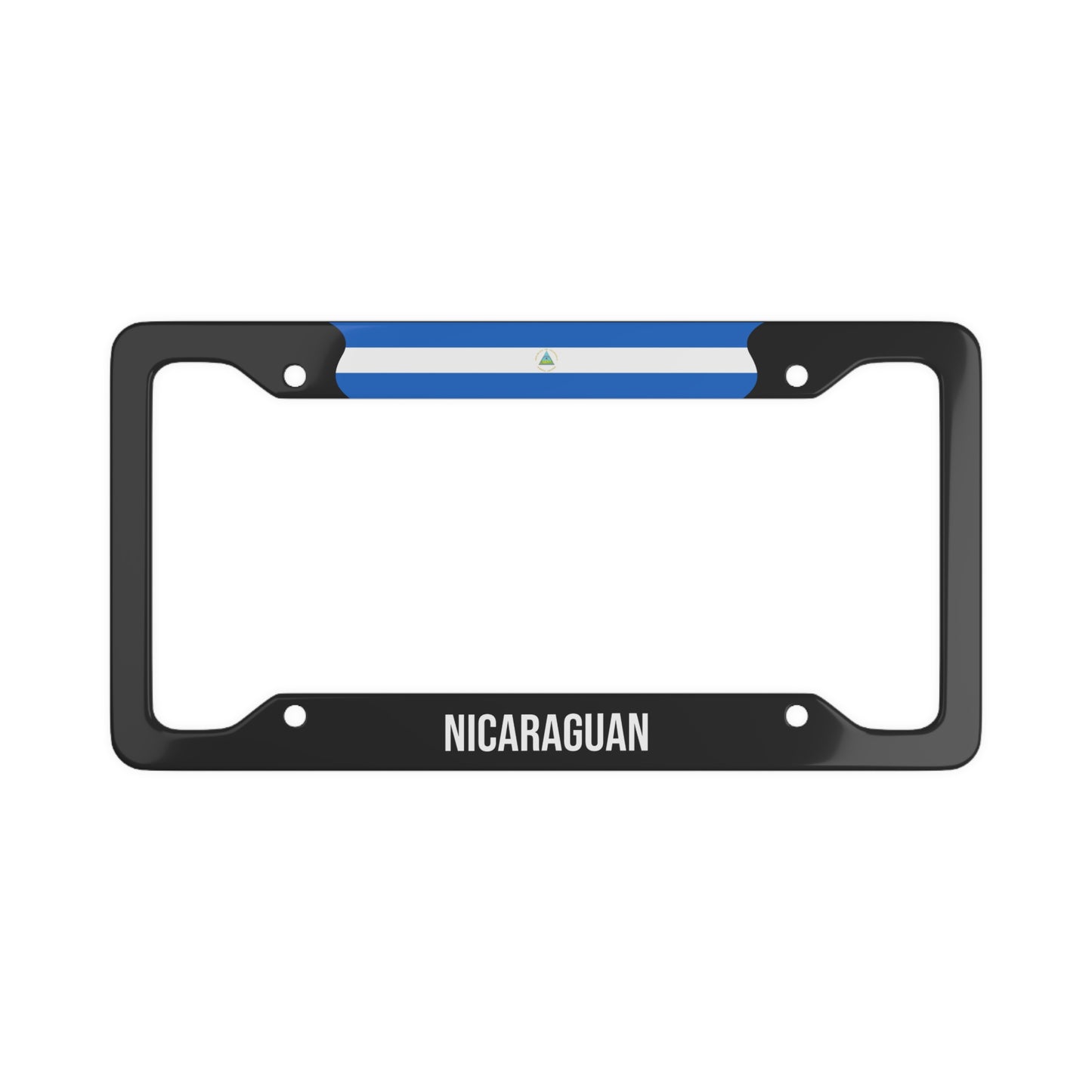 Nicaraguan Premium License Plate Frame