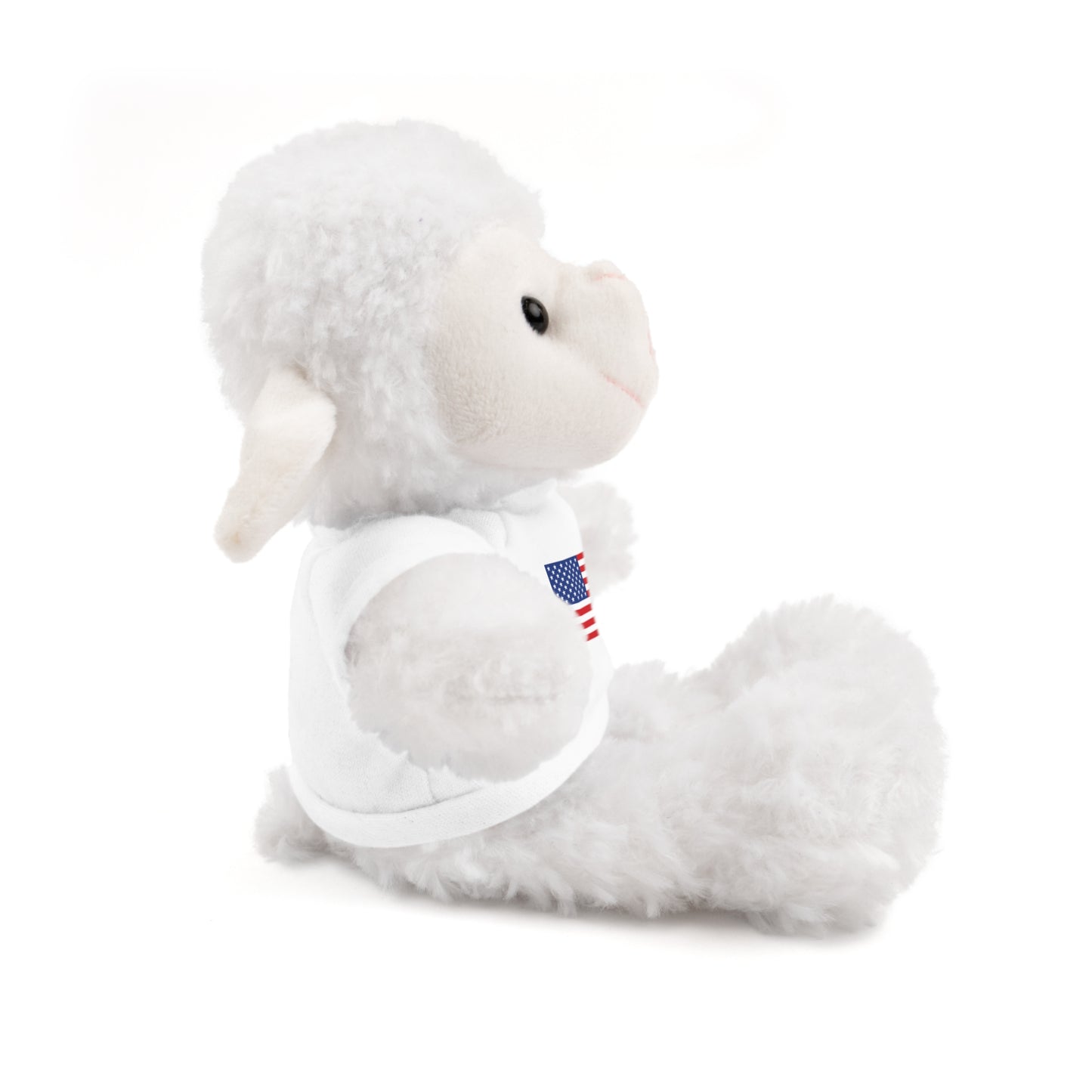 USA Flag Stuffed Animals with Tee