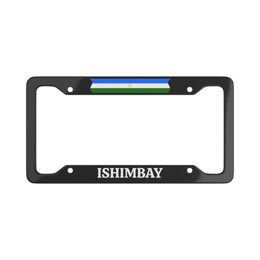 Ishimbay Bashkiria License Plate Frame