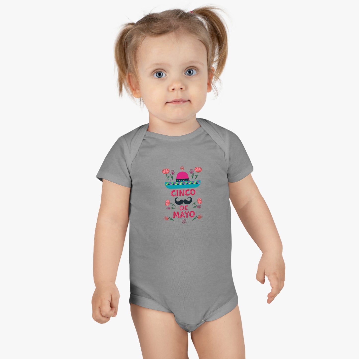 Cinco De Mayo Baby MEX Organic Bodysuit