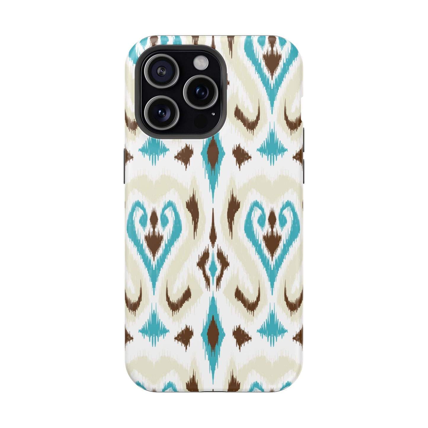 Light Uzbek Ikat MagSafe Phone Case