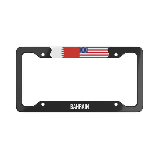 Bahrain USA Premium License Plate Frame