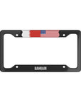 Bahrain USA Premium License Plate Frame