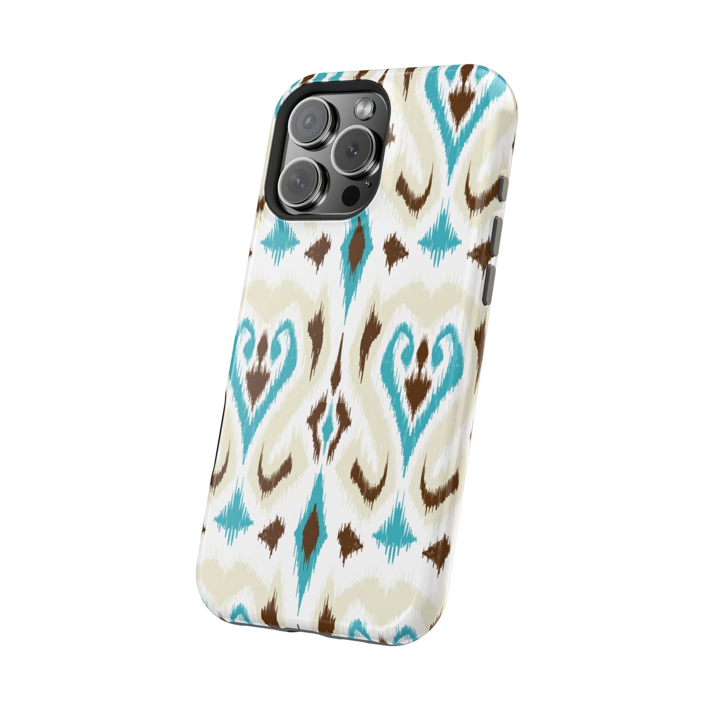 Light Uzbek Ikat MagSafe Phone Case