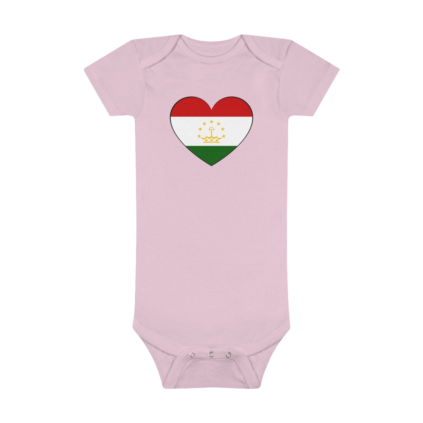 Tajikistan Organic Bodysuit