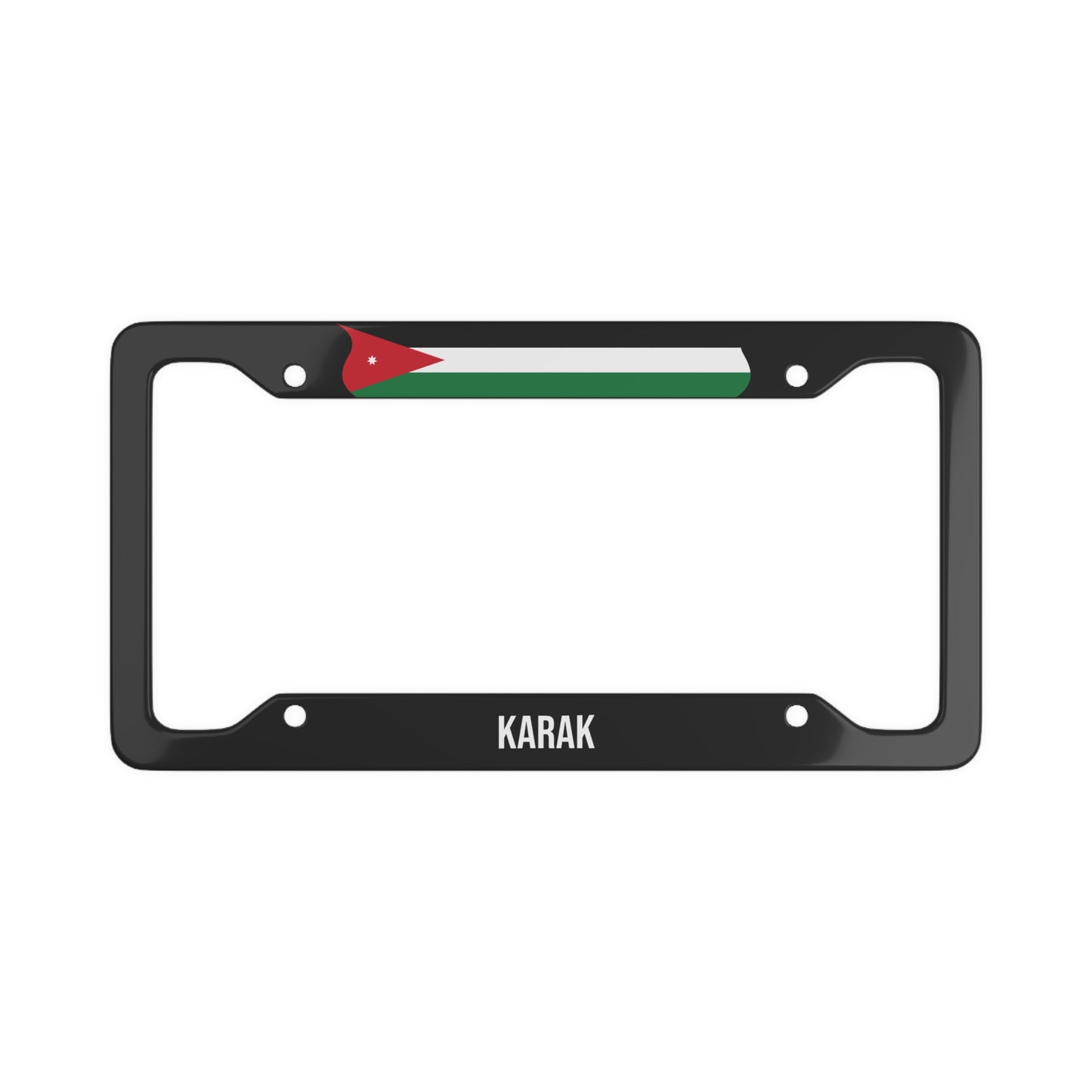 Karak Jordan Premium License Plate Frame