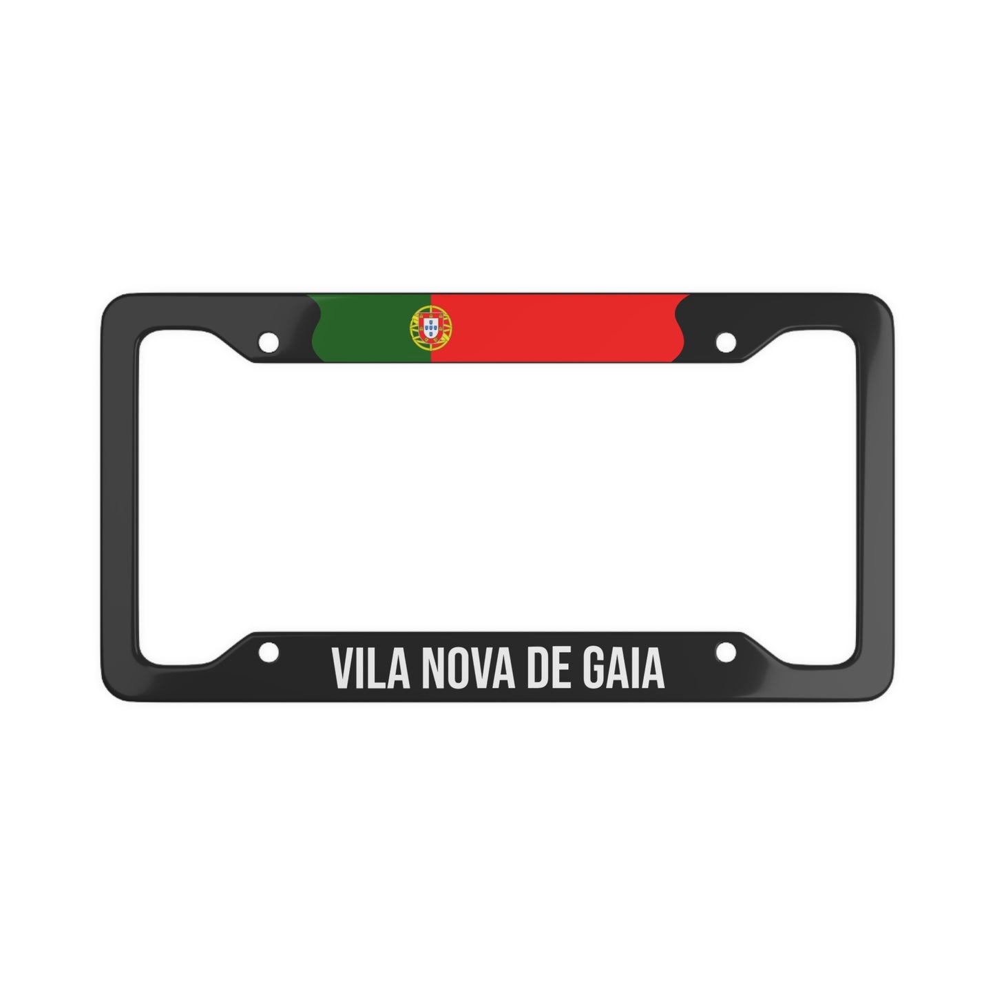 Vila Nova De Gaia Portugal Flag Car Plate Frame