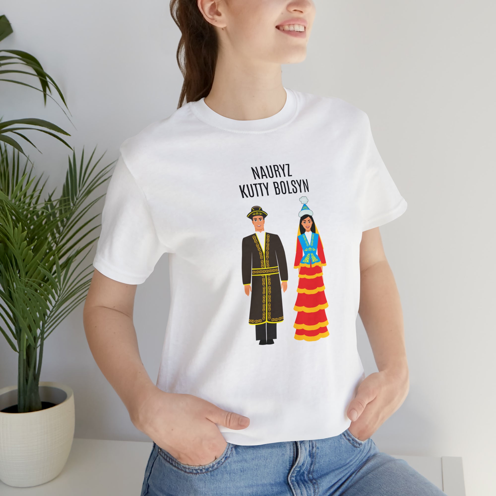 Nauryz Kutty Bolsyn KZ Unisex Jersey Short Sleeve Tee