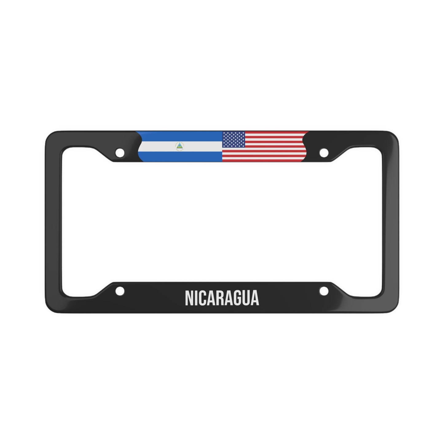 Nicaragua USA Premium License Plate Frame