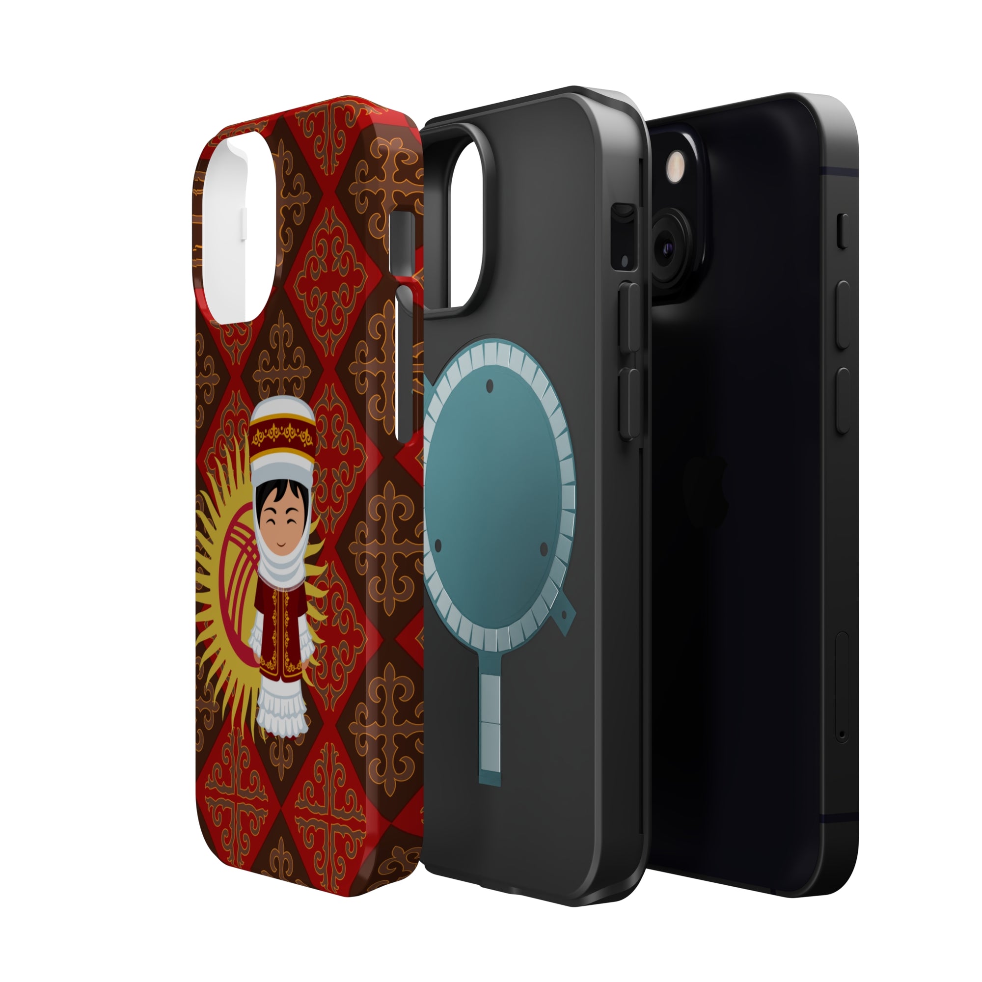 Kyrgyzstan Traditional Clothing MagSafe Tough Cases