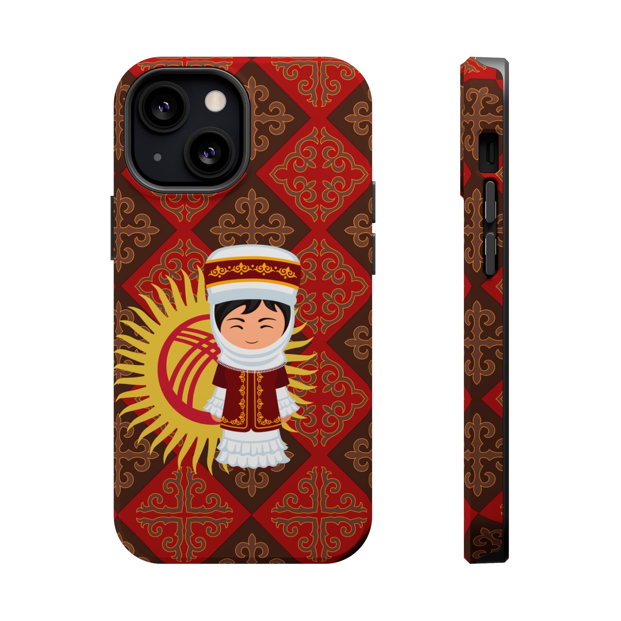 Kyrgyzstan Traditional Clothing MagSafe Tough Cases