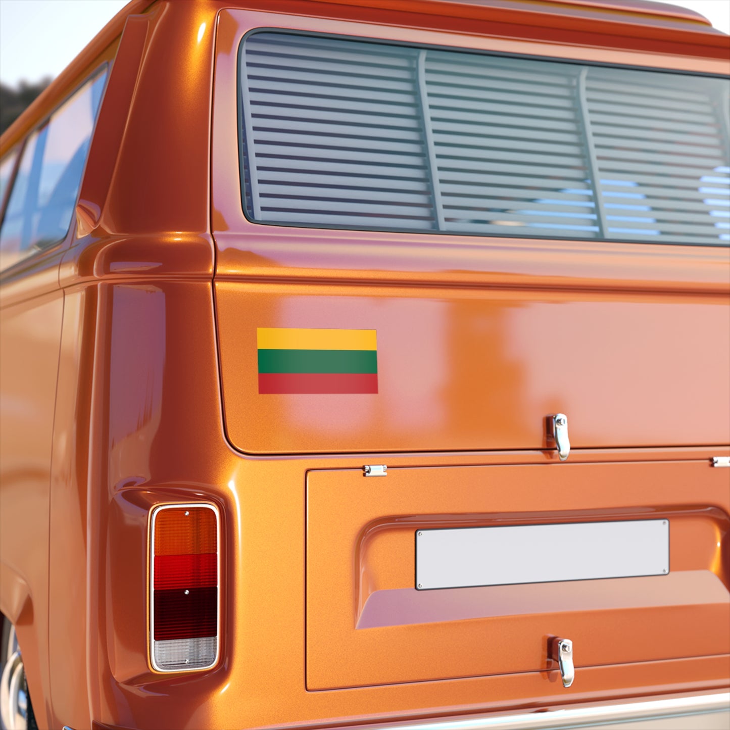 Lithuania Flag Bumper Sticker