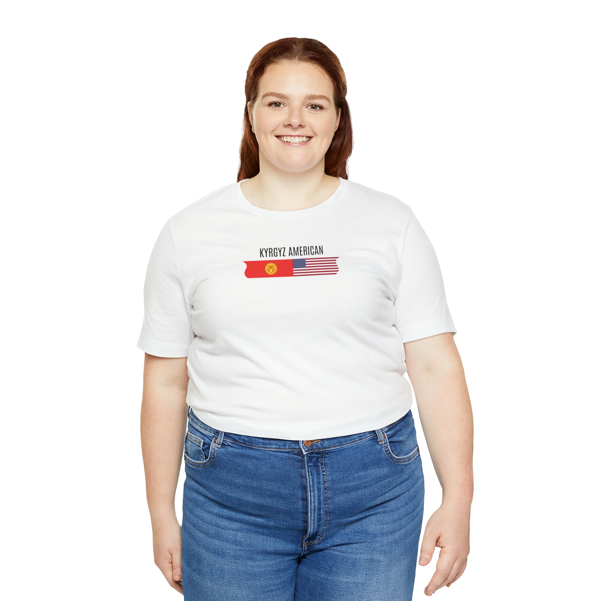 Kyrgyz American Unisex Jersey Short Sleeve Tee