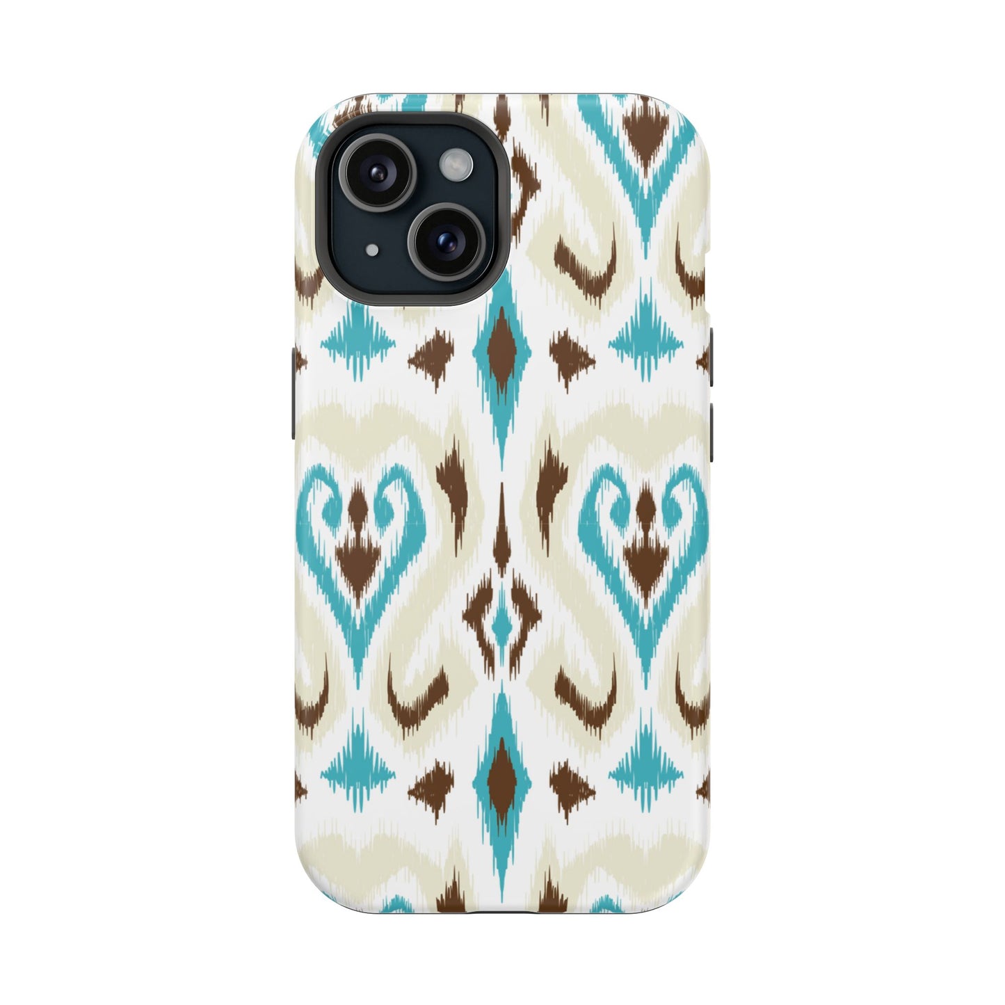 Light Uzbek Ikat MagSafe Phone Case