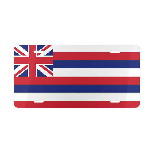 Hawaii State Flag, USA Vanity Plate