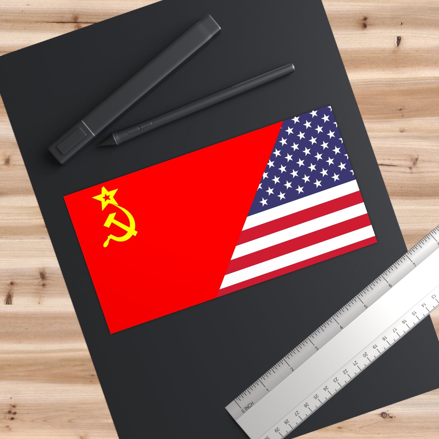 USSR /СССР American Flag Bumper Stickers