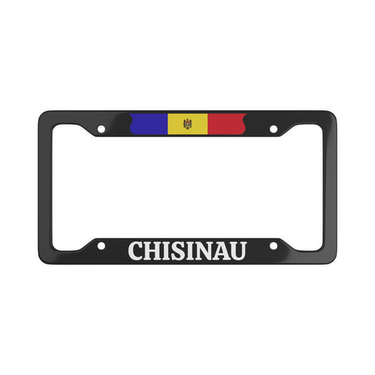 Chisinau MDA License Plate Frame
