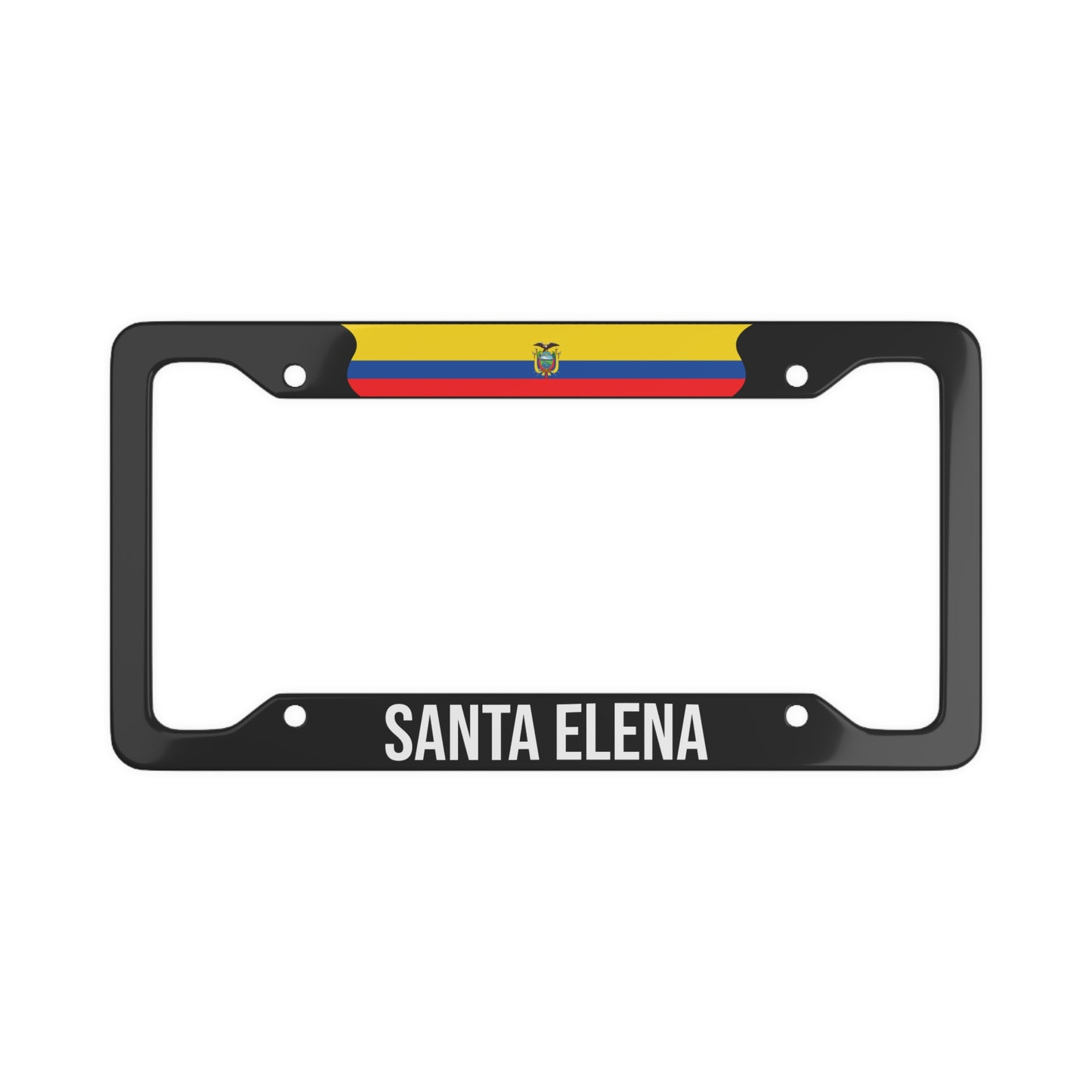 Santa Elena Ecuador Car Plate Frame