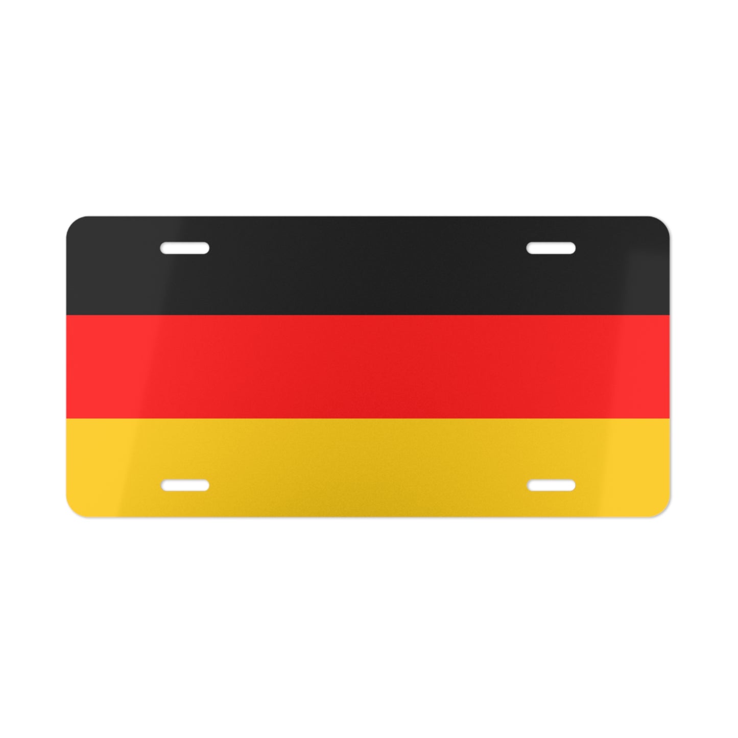 Germany Flag Vanity Plate