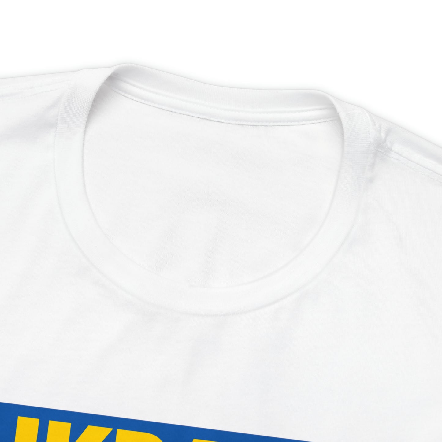 Ukraine Blue Background Unisex T-Shirt