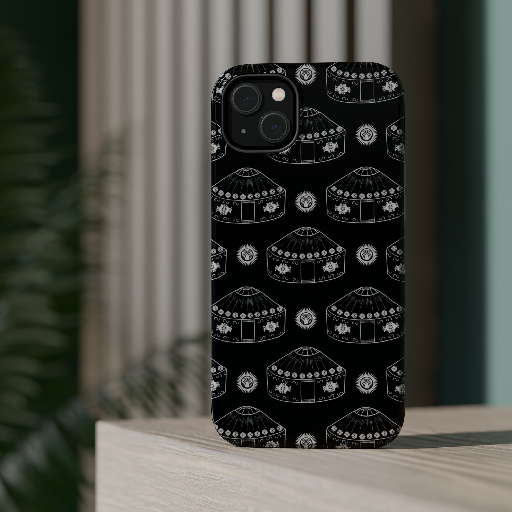 Kyrgyzstan Yurt Pattern MagSafe Tough Cases