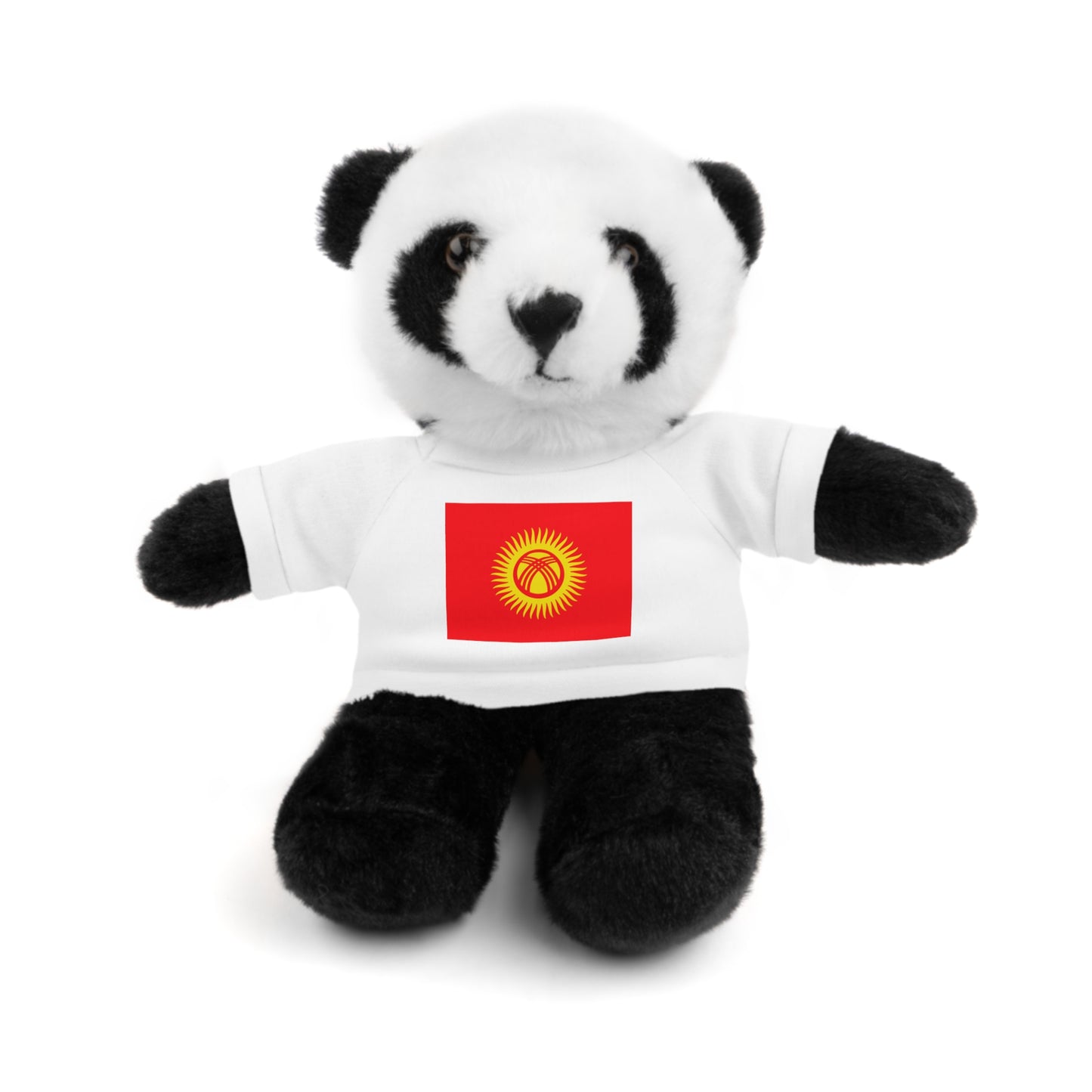 Kyrgyzstan Flag Stuffed Animals with Tee