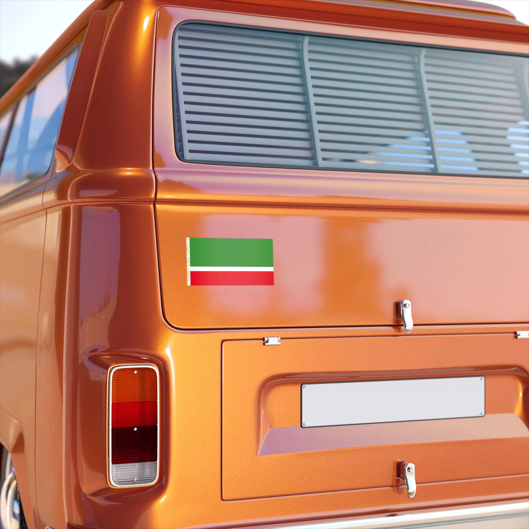 Chechen Flag Bumper Sticker