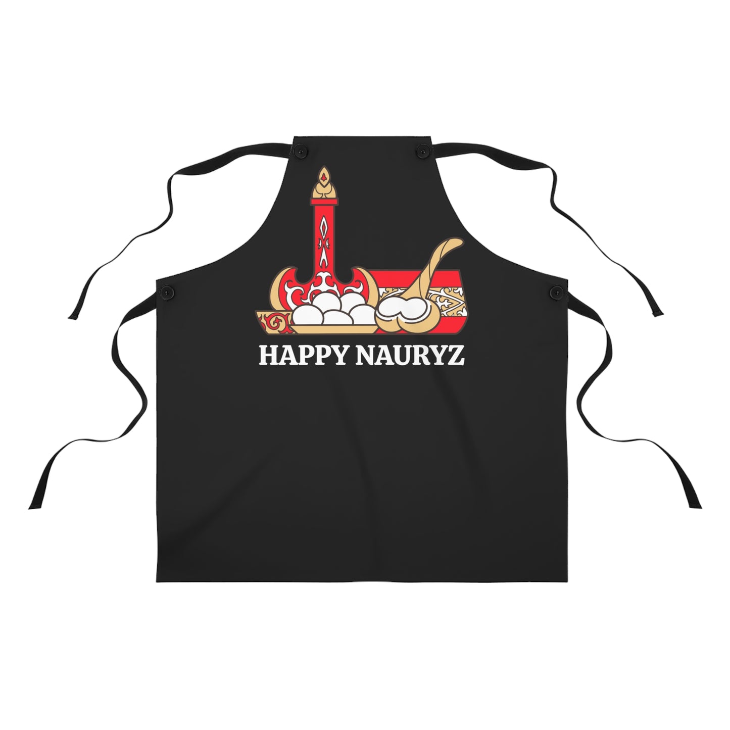 Happy Nauryz Kitchen Apron