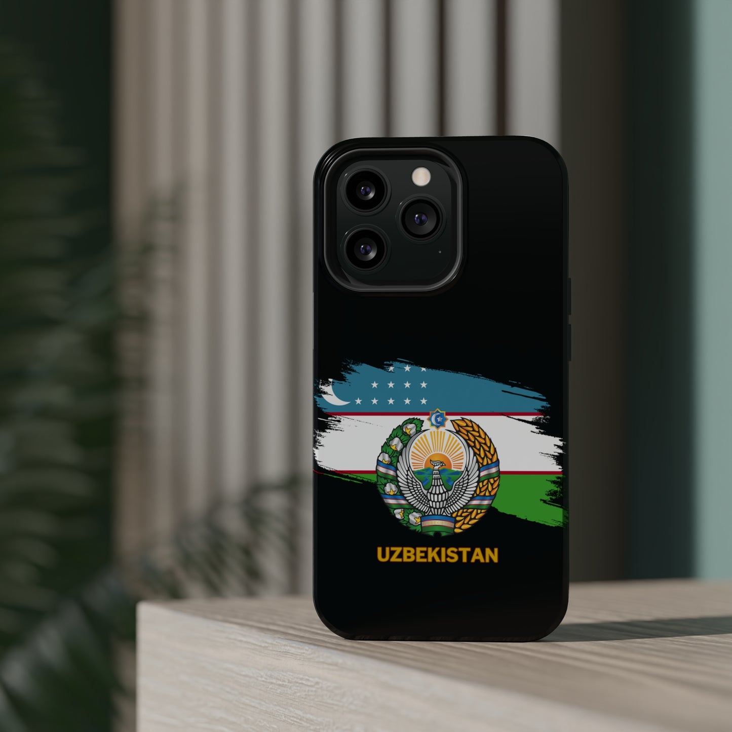 Uzbekistan Flag MagSafe Tough Cases