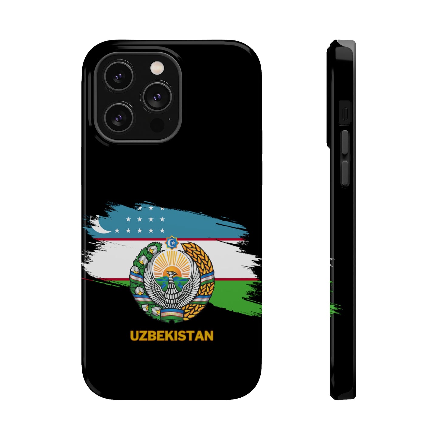 Uzbekistan Flag MagSafe Tough Cases