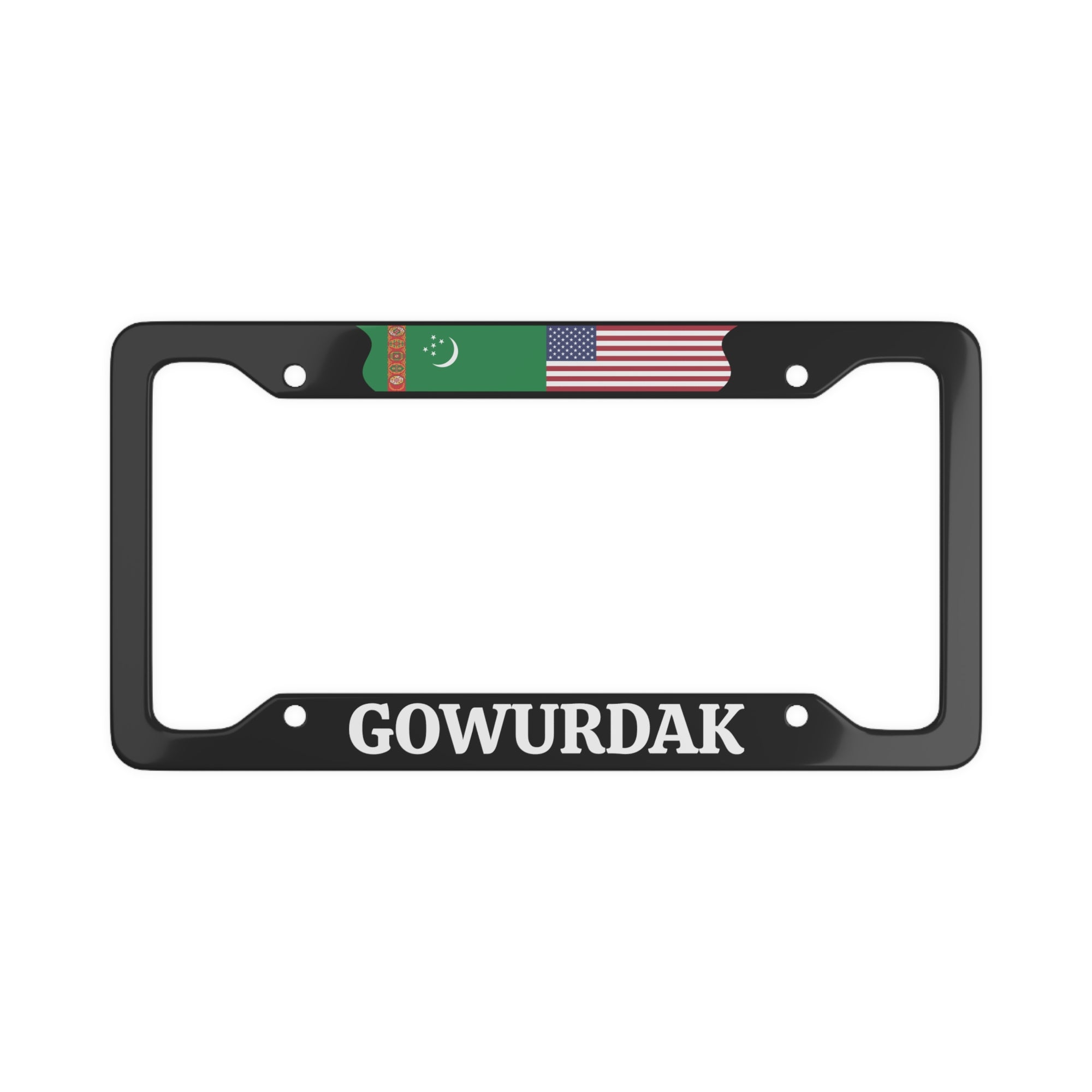 Gowurdak Turkmenistan  License Plate Frame
