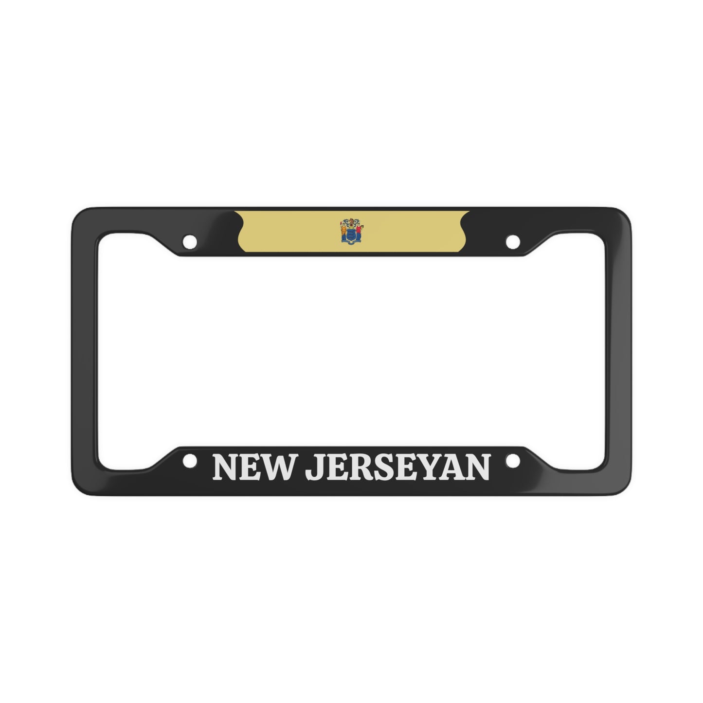 New Jerseyan, New Jersey State, USA License Plate Frame